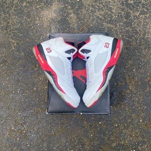 Jordan 5 fire red size 13